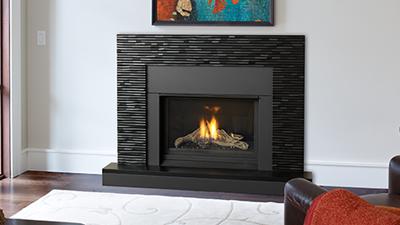 Contemporary Gas Fireplaces Portrait Linear Gas Fireplaces