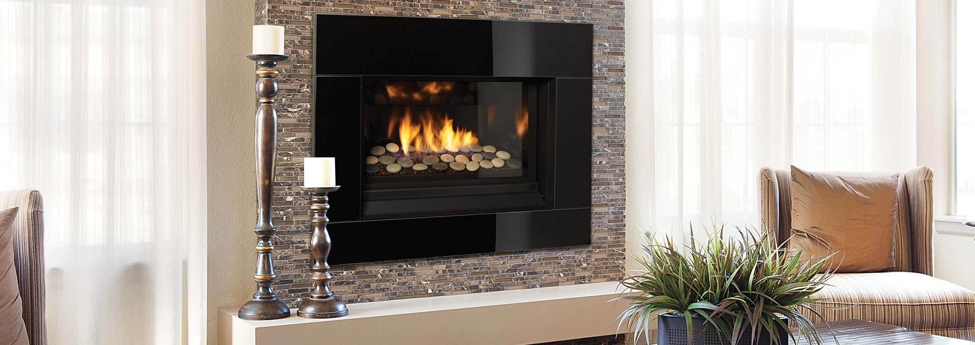 Hz33ce Medium Contemporary Gas Fireplace Regency