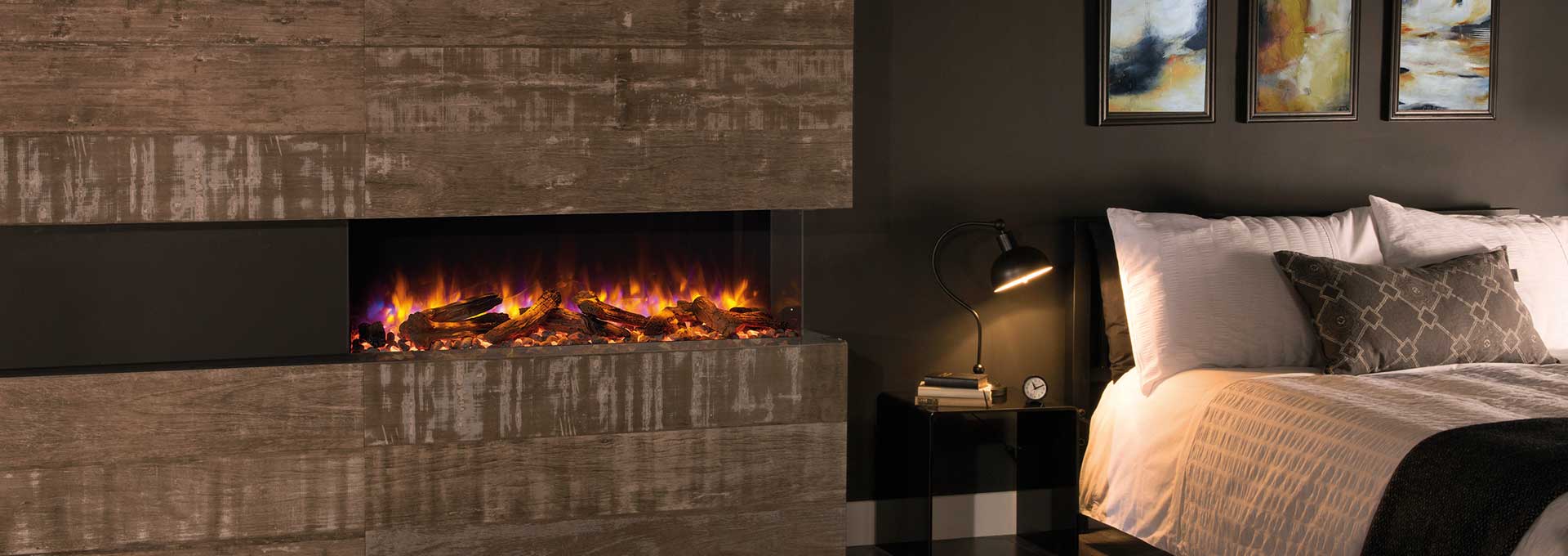 Modern Electric Fireplaces Built In Wall Mounted Electric