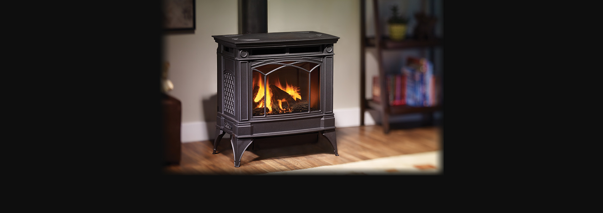 Regency Windsor freestanding slow combustion wood heater - Abbey Fireplaces