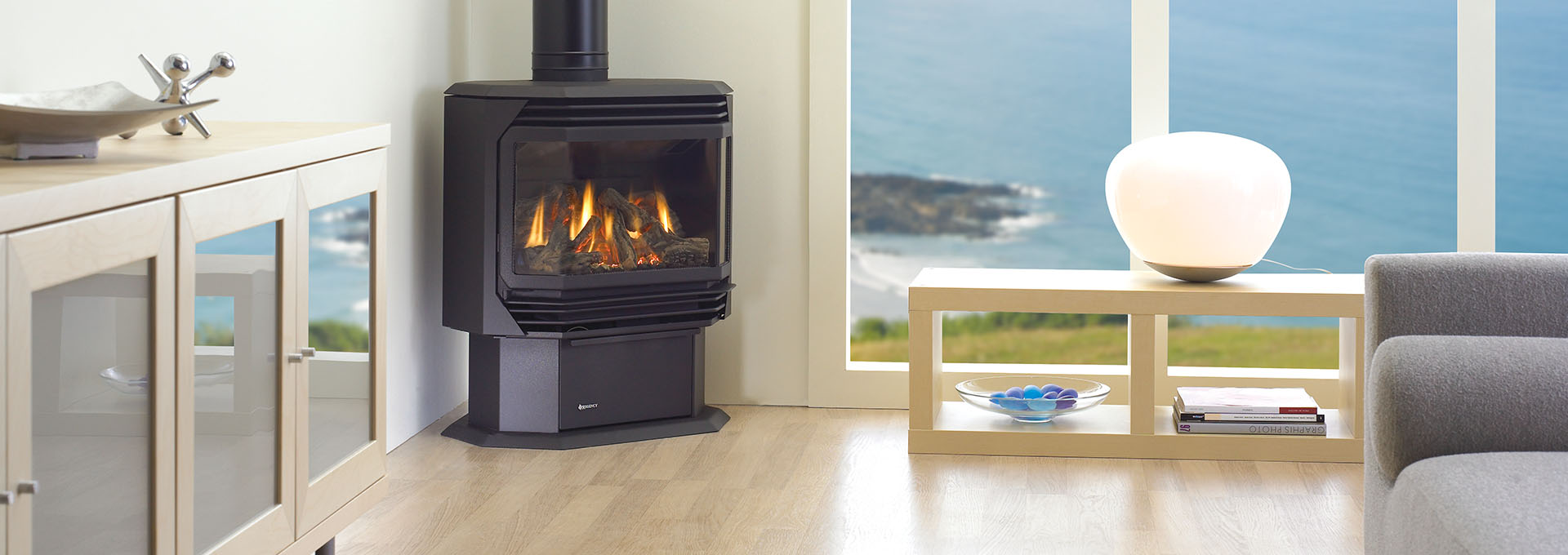 Ultimate U38, Modern Wrap-Around Gas Stove