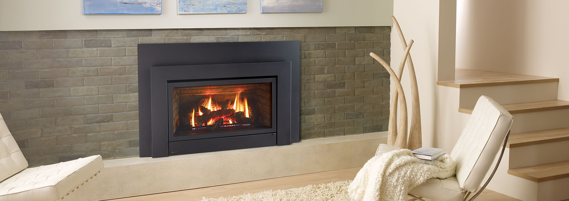 Energy E33 High Efficiency Gas Fireplace Insert Regency