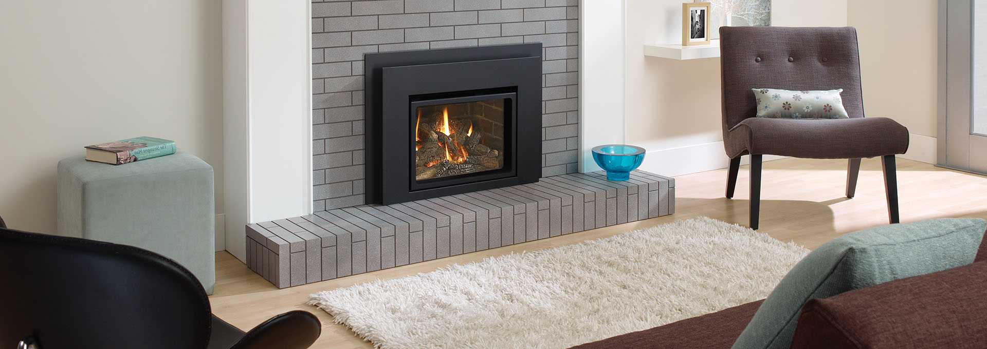 L234 Small Gas Fireplace Insert Regency