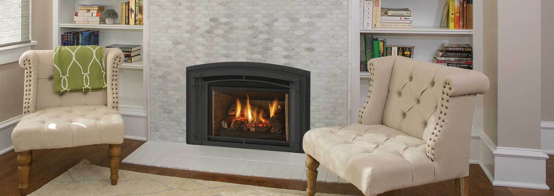 Lri4e Medium Gas Fireplace Insert Regency