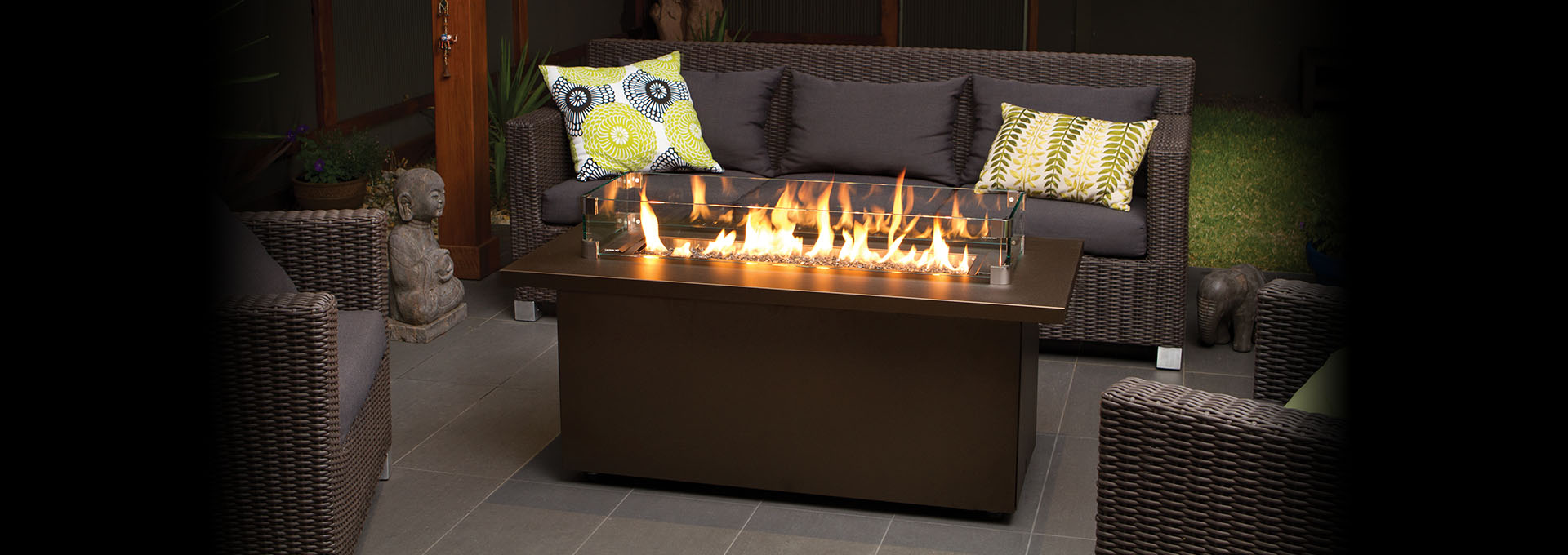 Plateau Pto30cft Modern Outdoor Fire Table Regency