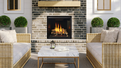 The Grandview G800 Series is a line of Indoor/Outdoor 36” gas fireplaces. Get the look you want with Grandview’s mix and match accessories and various framing options including the option to install with cool wall technology.